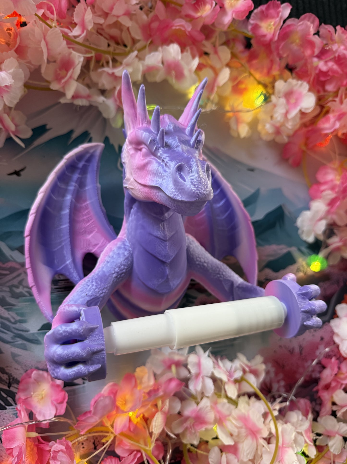 Drachen Klopapierhalterung