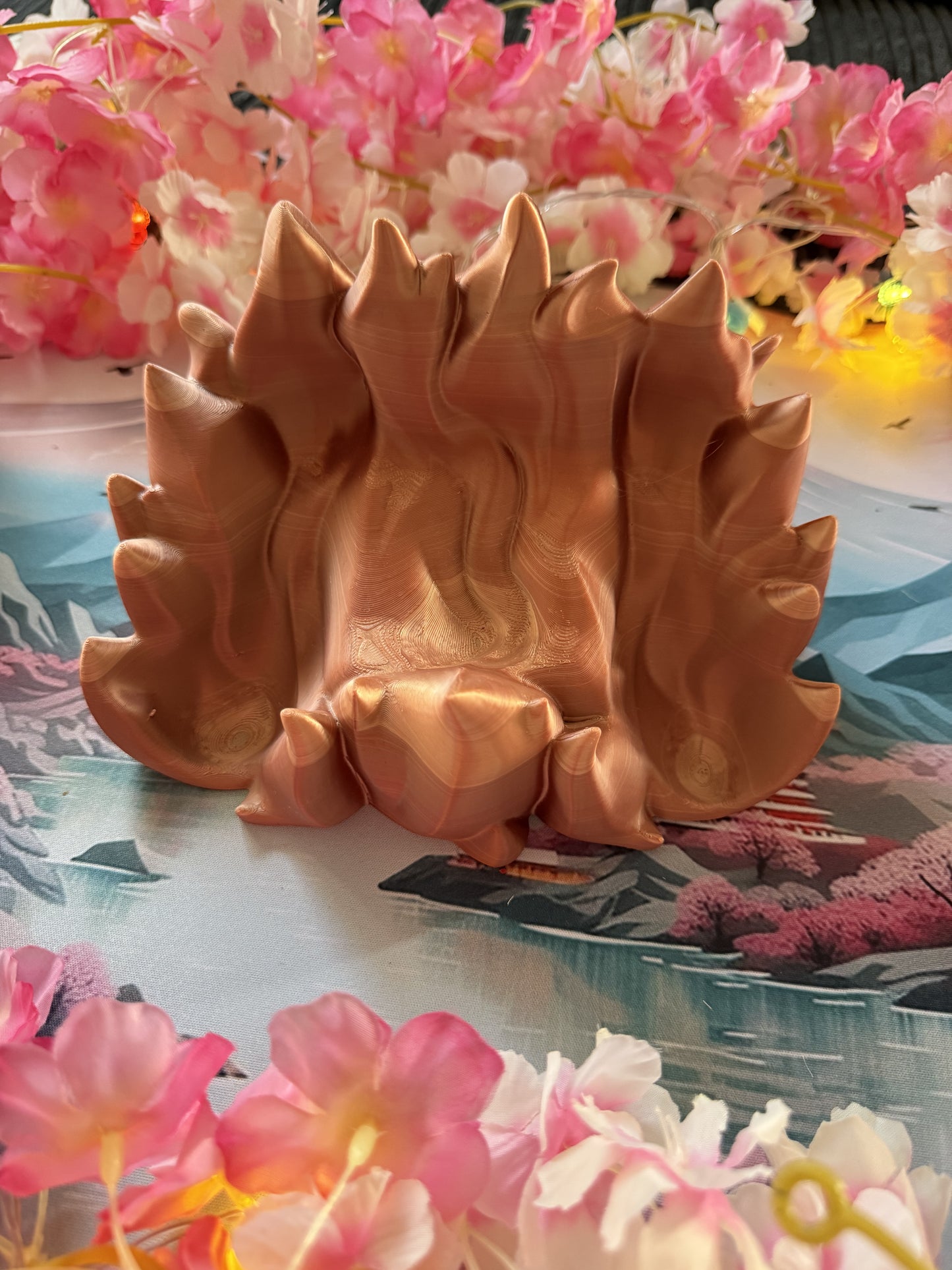 Controllerhalterung in Flammen-Optik