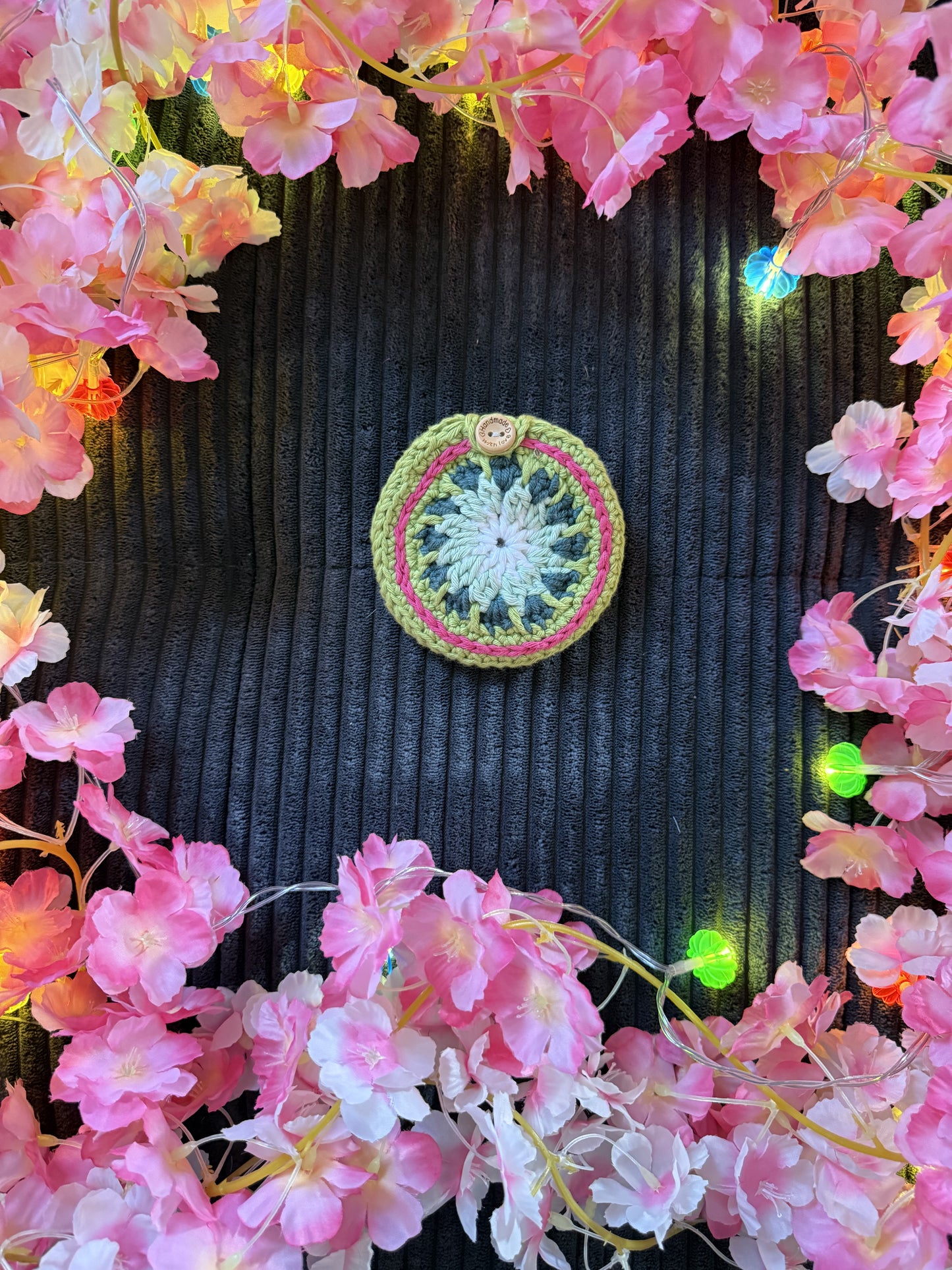 gehäkelte Kopfhörerschutztasche